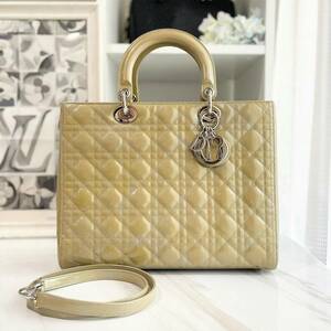 Красота ☆ Dior Patent Lady Dior 2way сумочка