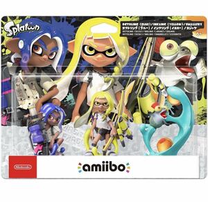 任天堂　amiibo トリプルセット　インクリング　オクトリング　コジャケ　スプラトゥーン　新品未開封 正規品 ニンテンドー　アミーボ 2