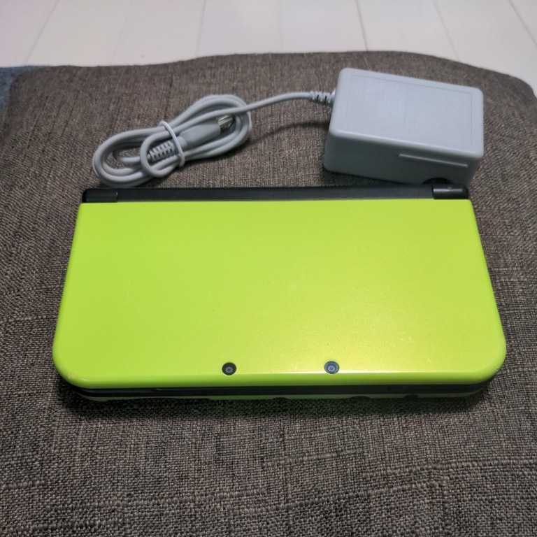 シルバー/レッド Newニンテンドー3DS LL ライム×ブラック 充電