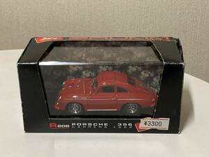 送料無料 BRUMM ブルム ポルシェ 356 　1952 レッド 1/43 Porsche ミニカー　