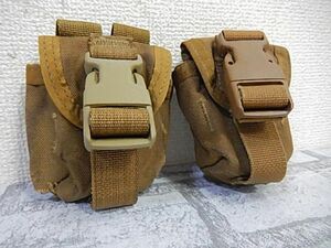 C15 訳あり特価！希少！◆MOLLE II HAND GRENEDE POUCH2個◆米軍◆サバゲー！