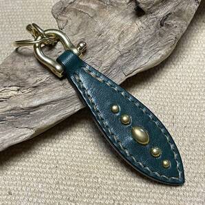 キーホルダー リーフ グリーン ビンテージジャック Vintage Jack Keyholder