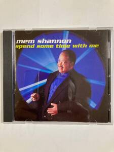 【ブルース】メン・シャノン（MEM SHANNON）「SPEND SOME TIME WITH ME」(レア)中古CD、USオリジナル初盤、BL-1109