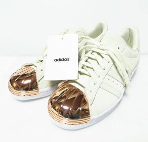 【アパレル】☆未使用タグ付き☆ アディダス adidas スーパースター SUPERSTAR 80S スニーカー 23㎝ メタルトゥ S75057 レディース 白