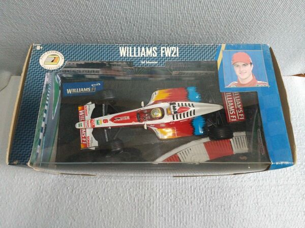 1/18　ウィリアムズF1　WILLIAMS FW21 R.Schumacher