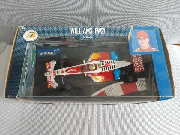 1/18 ウィリアムズF1 WILLIAMS FW21 R.Schumacher