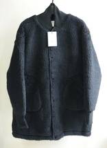 未使用 the conspires コンスパイアーズ ST shearling coat reversible ボア コート 黒 size S_画像2