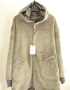 未使用 the conspires コンスパイアーズ ff zip hooded coat reversible フェイクファー フード コート size S