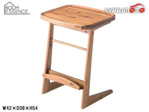 東谷 サイドテーブル ブラウン W42×D38×H54 NET-724 ナイトテーブル 円形 木製 おしゃれ 曲げ木 メーカー直送 送料無料