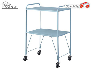  higashi . side Wagon blue W53×D35×H75.5 LFS-883BL caster movement convenience multi Wagon desk around Manufacturers direct delivery free shipping 