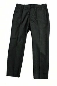  beautiful goods Untitled wool long height tapered pants / slacks black M rg398