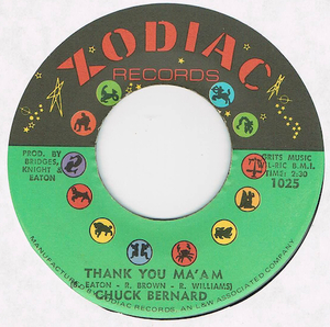 ●CHUCK BERNARD / THANK YOU MA'AM / TURN HER LOOSE [US 45 ORIGINAL 7inch シングル ソウル 試聴]