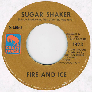 ●FIRE AND ICE / SUGAR SHAKER [US 45 ORIGINAL 7inch シングル サイケポップ 試聴]