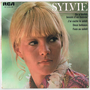 ●SYLVIE VARTAN / ON A TOUTES BESOIN D'UN HOMME / FACE AU SOLEIL [FRANCE 45 ORIGINAL 7inch EP 試聴]