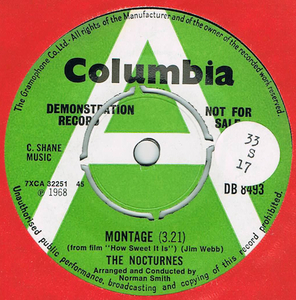 ●THE NOCTURNES / MONTAGE / FAIRGROUND MAN [UK 45 ORIGINAL 7inch シングル DEMO ポップサイケ 試聴]