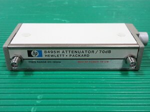 HP/Agilent 8495H/002 Attenuator 0-70dB(10dB Step) DC-18GHz SMA(f) MAX1W 未検査品