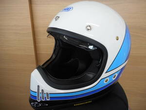 スプリングセール　SHOEI　EX-ZERO　EQUATION　TC-11　BLUE/WHITE　Lサイズ　フルフェイス　ヘルメット　廃盤　モデル　正規品　新品未使用