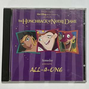 輸入盤CD ノートルダムの鐘 someday ALL-A-ONE THE HUNCHBACK OF NOTRE DAME ディズニーの画像1