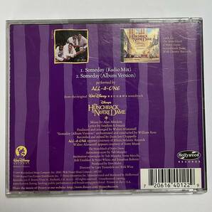 輸入盤CD ノートルダムの鐘 someday ALL-A-ONE THE HUNCHBACK OF NOTRE DAME ディズニーの画像2