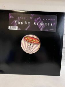LPレコード Christian Scott クリスチャン・スコット Youre us ELESS