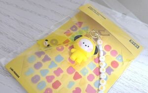 BT21 minini(ｏ´ｪ｀ｏ)フィギュアキーリングCHIMMY 