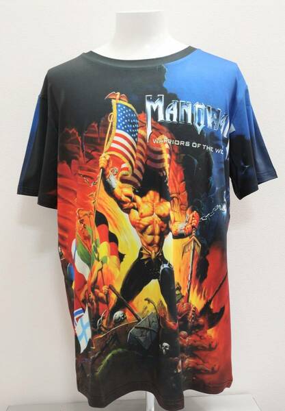 送料無料　【XXXXXXXLサイズ】マノウォー　Tシャツ　MANOWAR　ジョーイ・ディマイオ　ファンスマ