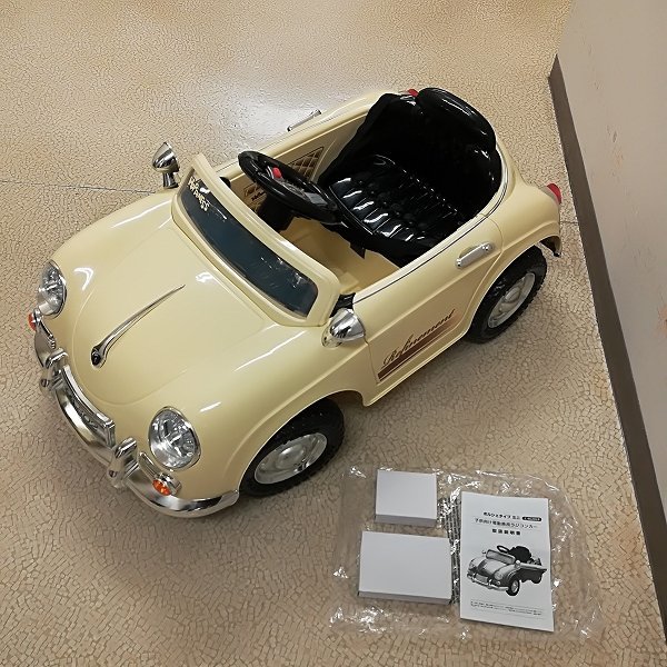 引き取り限定】ポルシェタイプミニ 子供向け電動乗用ラジコンカー ...