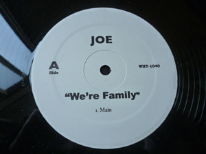 Joe / We're Family 最高ヴォーカル スムースR&B 12 The Dream ft. Young Jeezy / I Luv Your Girl (Remix) 収録 試聴
