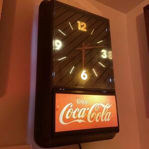 80s wall clock clock lamp light antique Vintage Coca Cola enterprise mono Budweiser pab -stroke 7up furniture miscellaneous goods garage us 2