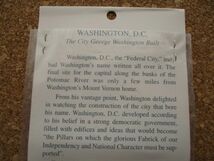 ワシントンDC連邦議会WASHINGTON D.C.刺繍ワッペン/花火patches観光MOUNT VERNON旅行スーベニアGeorge Washington's土産USパッチvoyager D3_画像5