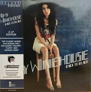 新品 2LP ★ エイミー・ワインハウス Back To Black ★ Deluxe Edition ハーフスピードマスタリング ★ レコード アナログ Amy Winehouse