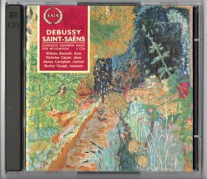 送料無料 2枚組CD 木管楽器のためのフランス室内楽曲集 Vol.1 ドビュッシー＆サンサーンス作品集