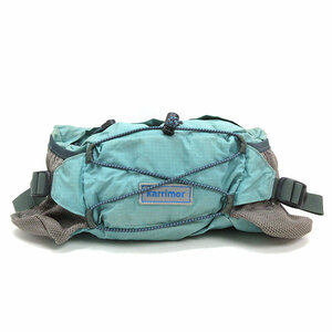 X* Karrimor /Karrimor waist shoulder bag diagonal .. outdoor * mountain climbing BAG combined use /108[ used ]