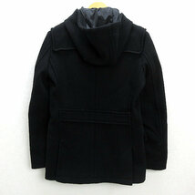 ☆☆ ジャックローズ/JACK ROSE LUV MAISON ダッフルコート【48】黒MENS/125【中古】■_画像2