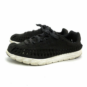 WW■【24.5cm】ナイキ/NIKEメイフライウーブンMAYFLY WOVEN スエードスニーカー■黒LADIES向き/28【中古】■