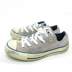 ◇【22.5cm】コンバース/CONVERSE ALL STAR キャンバススニーカー/灰/LADIES/90【中古】■