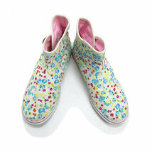 X★【23cm】バンズ/VANS V772W BLOOM 花柄 ショートブーツ/スニーカー/LADIES/119【中古】■_画像2