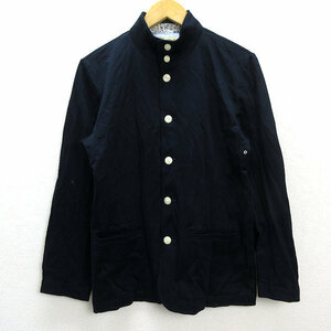 ◇ ジャーナルスタンダード/JOURNAL STANDARD フルボタンジャケット JKT【M】紺/MENS/88【中古】■