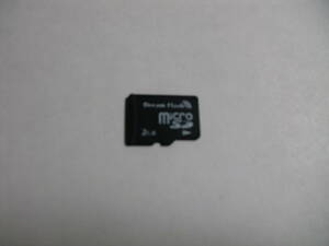 2GB　Dream Flash　microSDカード　フォーマット済み　メモリーカード