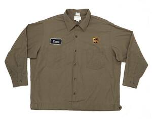 UPS предприятие рубашка work shirt форма United Parcel Service united бандероль сервис XXL соответствует 