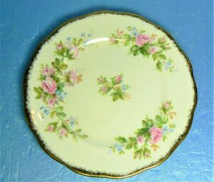 ROYAL ALBERT(ロイヤルアルバート)　Moss Rose：モスローズ　プレート　15.8cm　イングランド製　955463OT20-Q15D