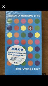  as good as new beautiful goods Harada Tomoyo TOMOYO HARADA LIVE Blue Orange Tour VHS tape rare rare Live videotape 1999 year anonymity delivery unused . close 
