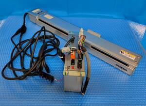 [CK12867] YAMAHA 単軸ロボット 電動スライダー F1020-500 + コントローラ SR1-X-05 動作保証