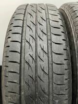 155/65R14 BRIDGESTONE/NEXTRY 18年 ホンダ N-ONE 純正 スチール メッキトリム 風 14インチ 4.5J ＋45 100 4H 4本 軽自動車 夏タイヤ_画像6