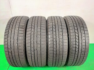 【宮城発】185/60R15 84Q★8-7分山 ダンロップ WINTER MAXX WM03 2020年 4本 スタッドレス【送料無料】MYG-3622★冬　15インチ