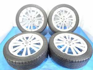 【福島発】225/45R18 18x7.00J +52 5穴 114.3★RAYS-VERSUS★中古タイヤホイールセット 4本 ノーマル【送料無料】FUK-C9193★夏