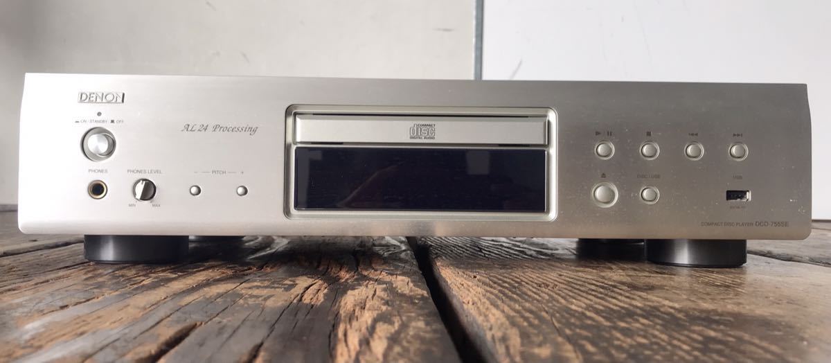 Denon CDプレーヤー プレミアムシルバー DCD-755SE-SP www.icomb.org