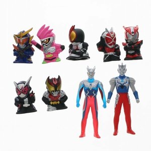 特撮ソフビ フィギュアまとめてセット(仮面ライダー・ウルトラマン) 61041301