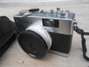 M9166 カメラ YASHICA ELECTRO 35 MC YASHINON-DX 1:2.8 f=40mm 現状 動作チェックなし 傷汚れありゆうパック60サイズ(0412)