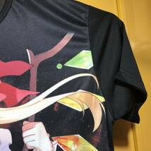 【即決/送料無料】 フランドール・スカーレット ドライメッシュグラフィック半袖Tシャツ Lサイズ黒 東方Project Touhou Project Flandre_画像5